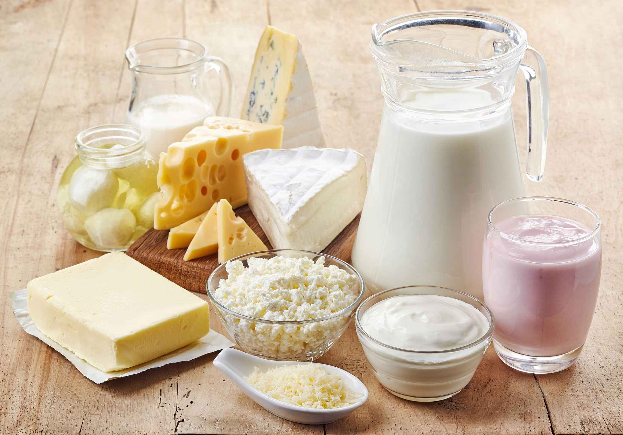GMS prevents phase separation in dairy and protein beverages