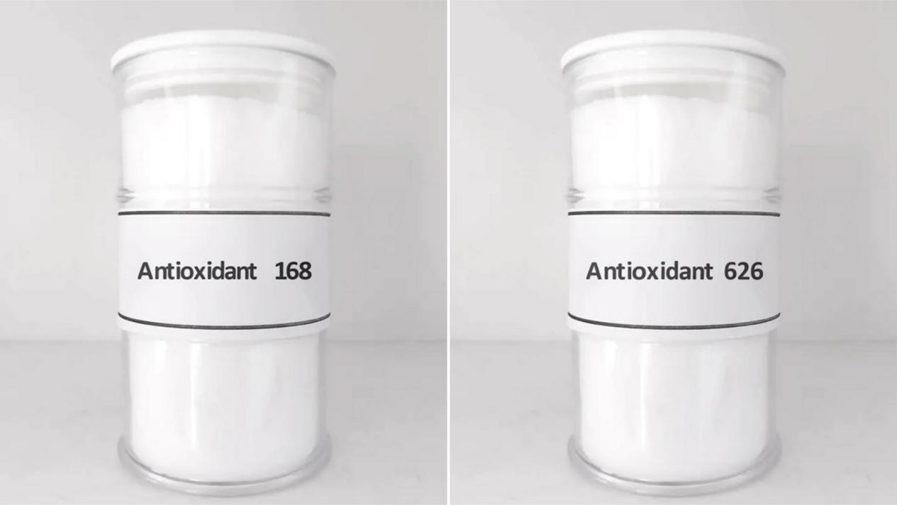 Antioxidant 168 offers durability & 626 delivers higher efficiency at lower dosage.